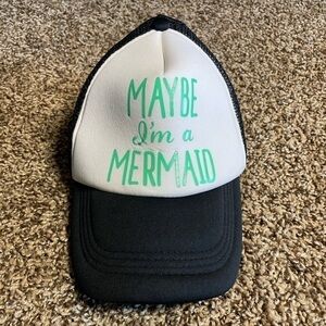 Rue21 OS “Maybe I’m a mermaid” Navy Blue SnapBack baseball hat